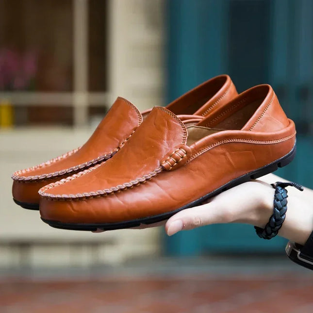 Men's Faux Leather Loafer