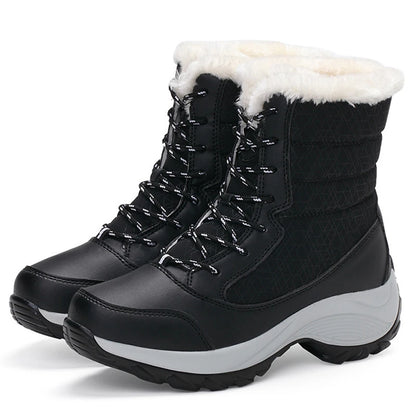 Women's Chunky Platform Ankle Boots – Non-Slip, Stylish