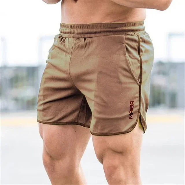 Men's Sports Fitness Shorts with Quick-Dry Fabric