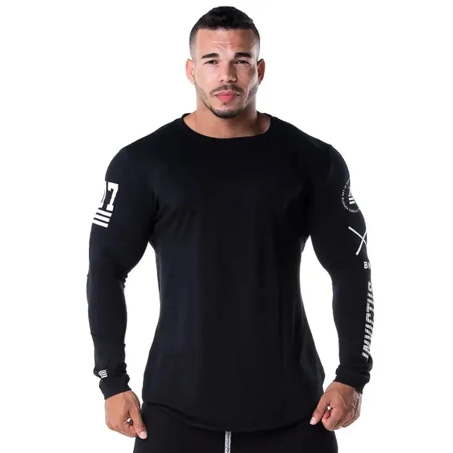 Men's Slim Fit Long Sleeve Casual Quick-Dry Sweater