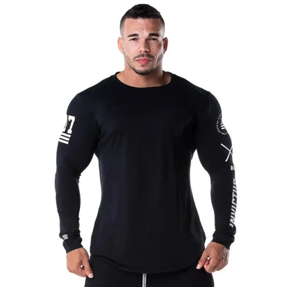 Men's Slim Fit Long Sleeve Casual Quick-Dry Sweater