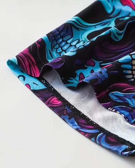 4-Piece Men’s Graffiti-Print Boxer Brief Set