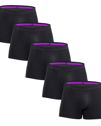 5-Pack Men's Cotton Boxer Briefs