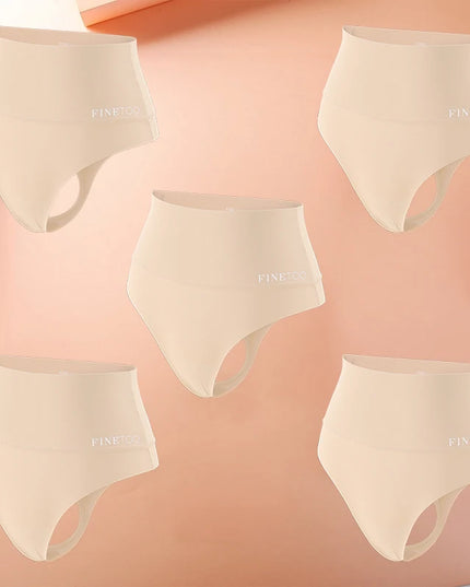 5-Piece Women's High Waist Seamless Body Shaper Panties