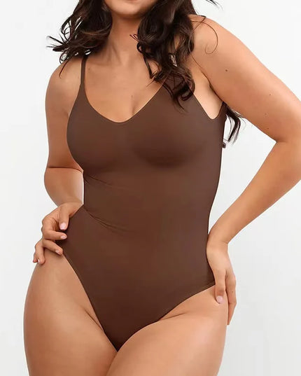 Women's Seamless Sling Body Shaping Backless Bodysuit