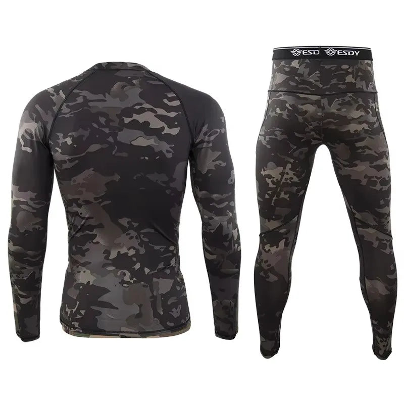 Men's Thermal Compression Activewear Sweater and Pants Set – Fultera