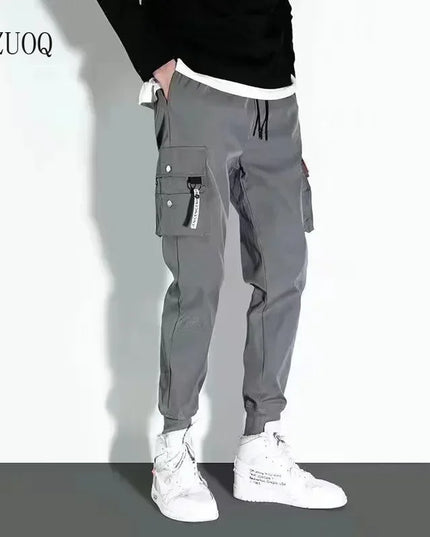 High-Waist Women's Joggers with Side Pockets - Comfortable Loose Fit