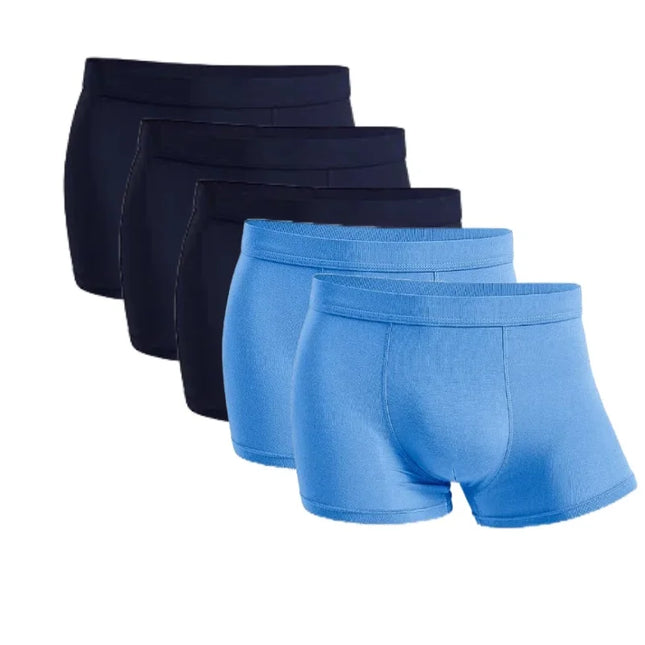 Five-Pack Bamboo Boxers for Men