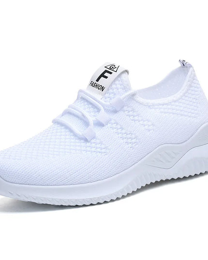 Women's Lightweight Breathable Mesh Running Shoes with Soft Bottom Comfort
