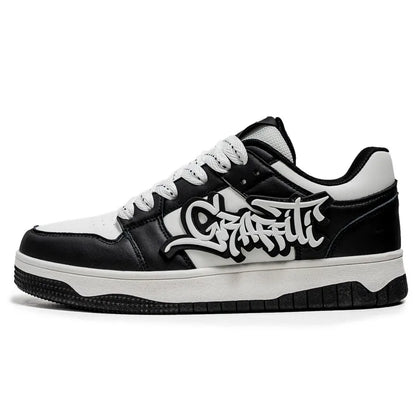 Men's Streetwear Hip Hop Style Sneakers – Trendy Urban Designer Shoes for Men