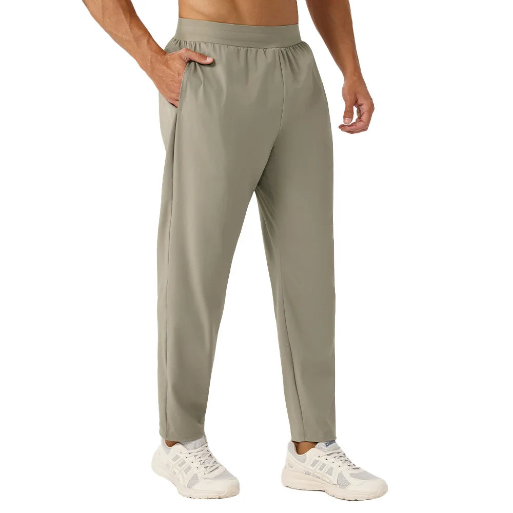 Men's Athletic Casual Sweatpants - Quick-Drying, Breathable, Loose Fit