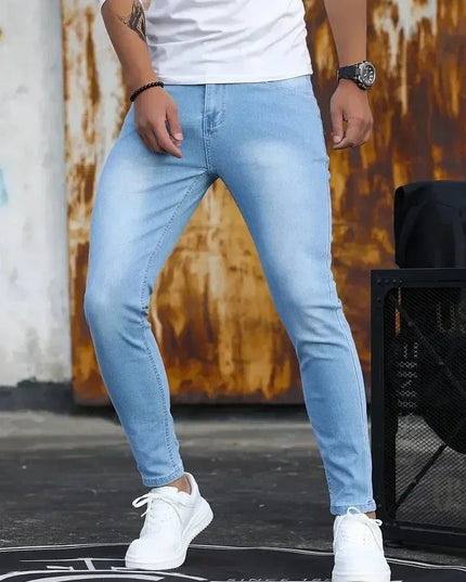 Men's Slim Fit Classic Skinny Denim Jeans