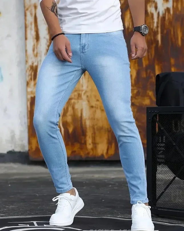 Men's Slim Fit Classic Skinny Denim Jeans