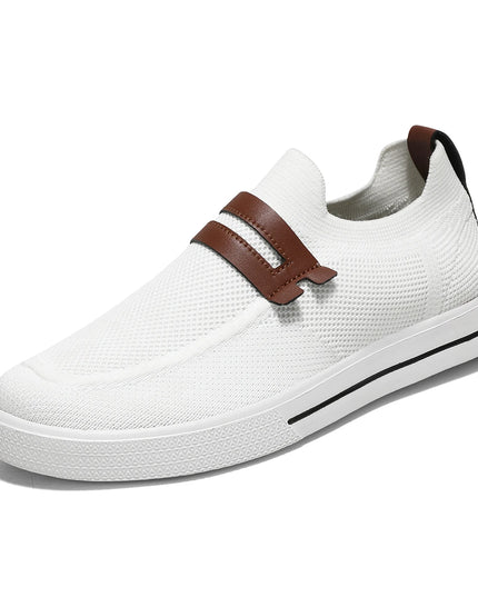Men's Lightweight Mesh Breathable Casual Sneakers - Soft Sole Comfort Footwear