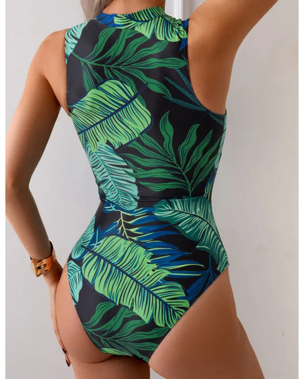 Women's One-Piece Swimsuits with Push-Up Design