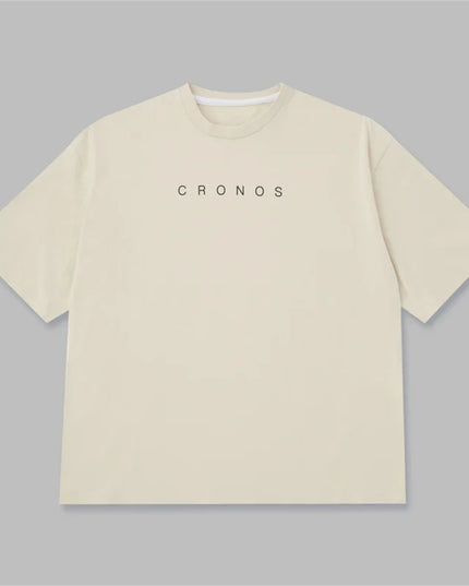 Cronos Men's Loose Fit Oversized Cotton T-Shirt