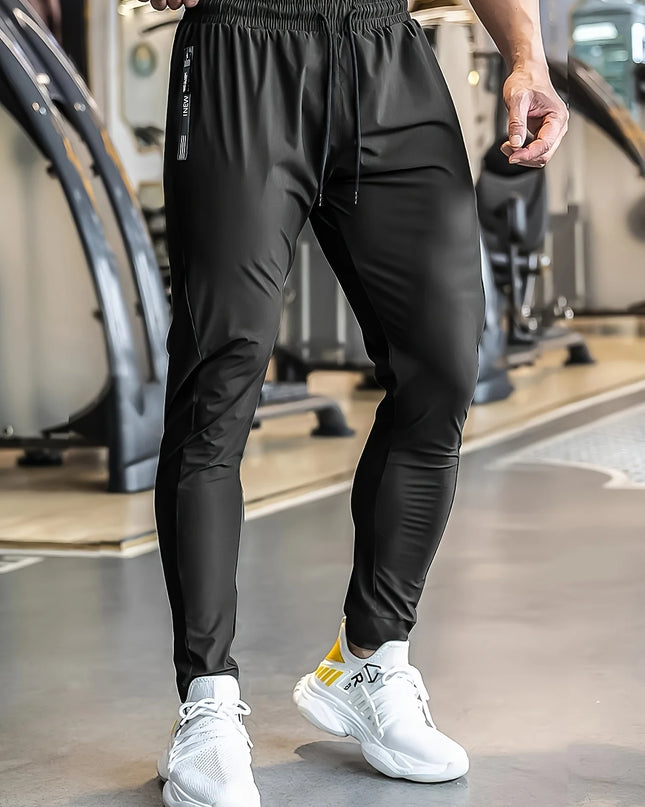 Men's Lightweight, Breathable Thin Stretch Sweatpants – Comfortable & Flexible Activewear