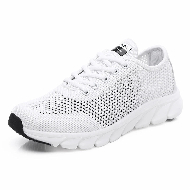 Women's Lightweight Running Sneakers with Side Mesh