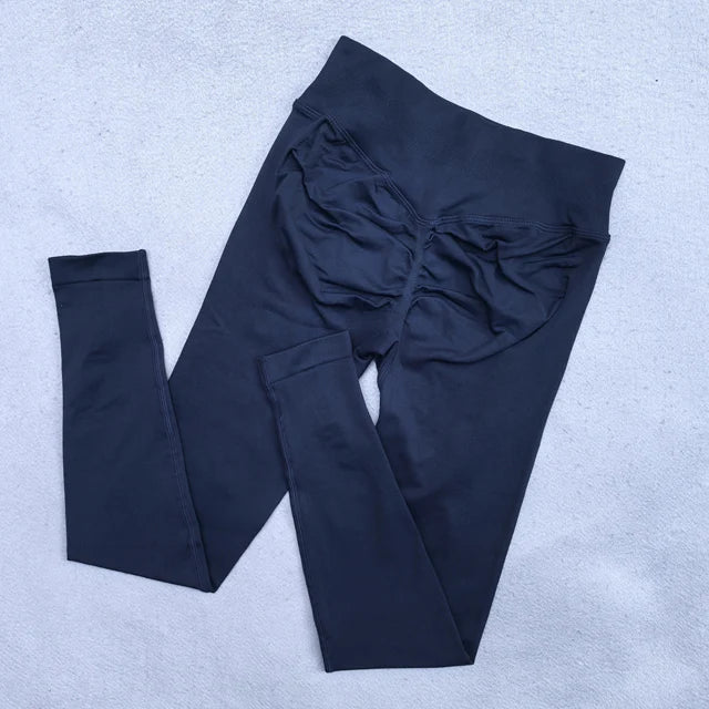 Women's Scrunch Butt-Lifting Ribbed Leggings