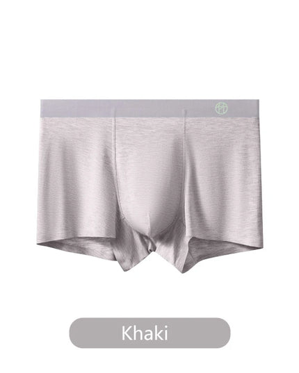 3-Pack Bamboo Fiber Men's Breathable Boxer Briefs – Comfortable, Eco-Friendly Men’s Underwear Set