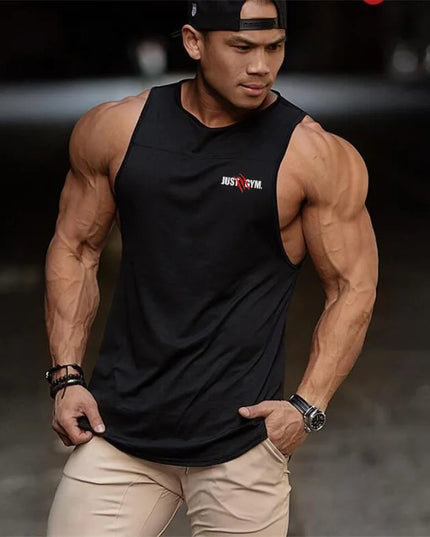 Gym Bodybuilding Casual   Breathable Cotton tank top