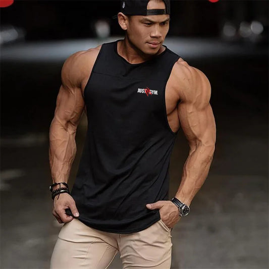 Gym Bodybuilding Casual   Breathable Cotton tank top