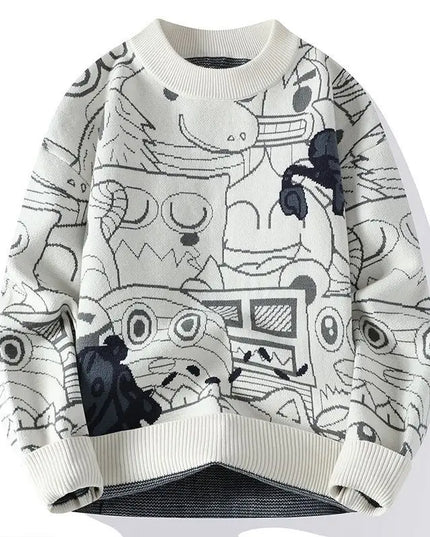 Unisex Long Sleeve Round Neck Sweatshirt