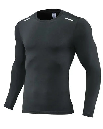 Men's Slim Fit Long Sleeve Compression Sweater