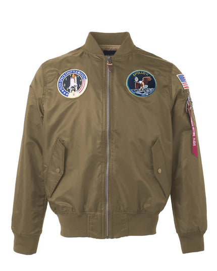 Men’s Apollo Bomber Pilot Flight Jacket – Stylish Men’s Flight Jacket for Men