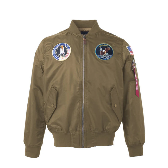 Men’s Apollo Bomber Pilot Flight Jacket – Stylish Men’s Flight Jacket for Men