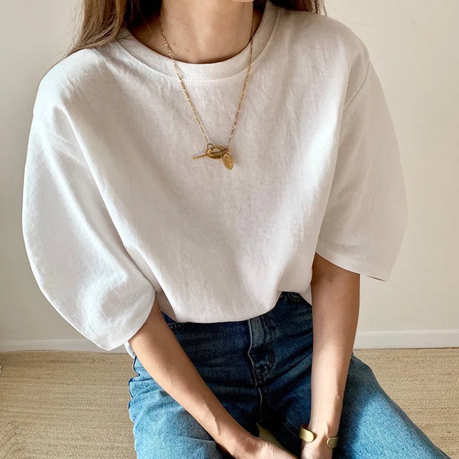 Women's Oversize T-Shirt - Breathable, Comfy Casual Wear