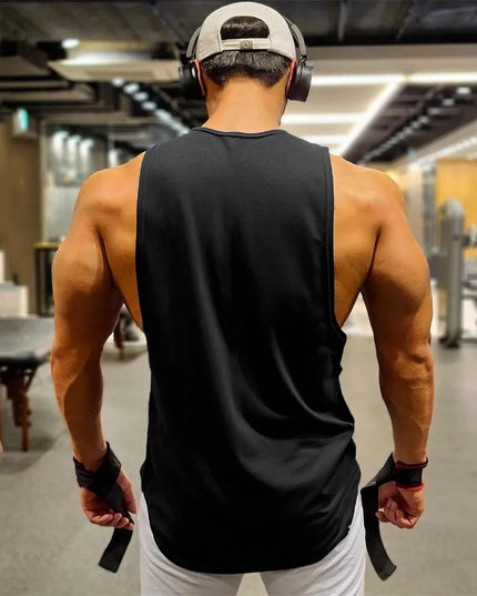 Men's Casual Fit Tank Top - Comfortable Fitness Sleeveless Shirt for Men