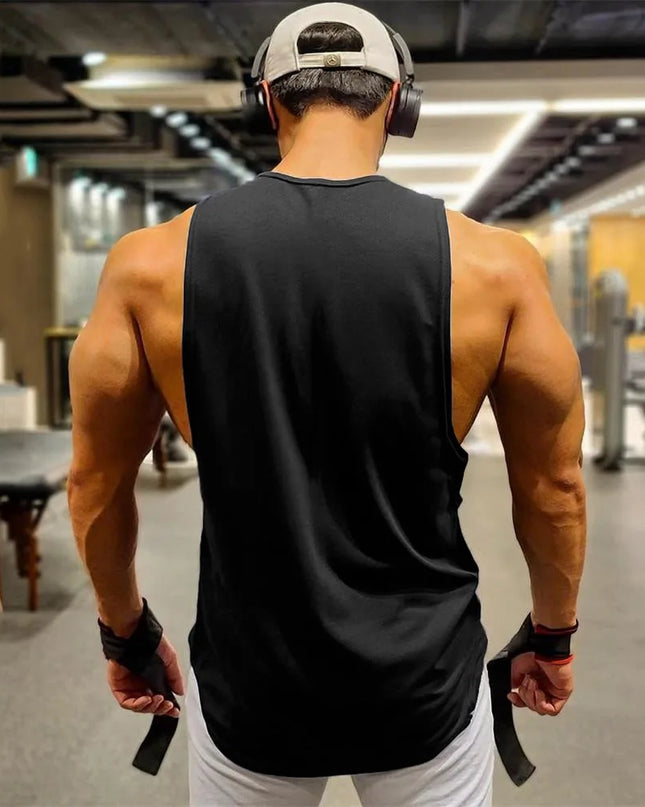 Men's Casual Fit Tank Top - Comfortable Fitness Sleeveless Shirt for Men