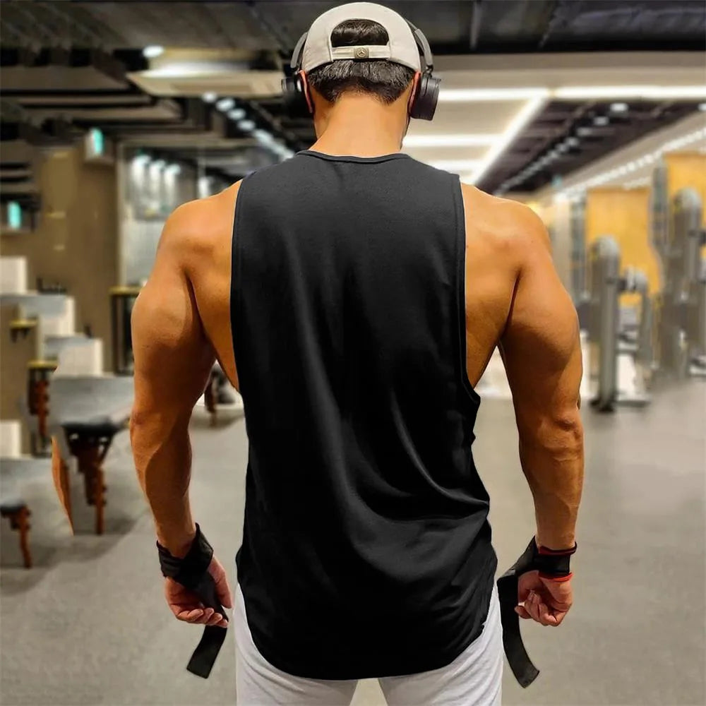Men's Casual Fit Tank Top - Comfortable Fitness Sleeveless Shirt for Men