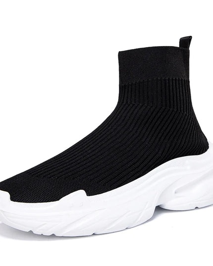 Men's Breathable Mesh High-Top Sneakers