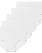 White-5pack / M / 5pcs