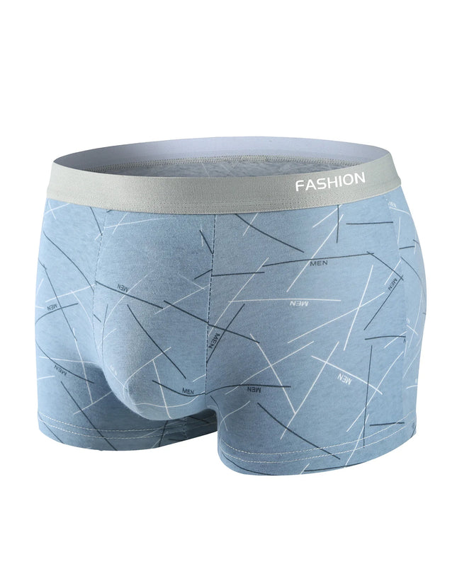 4-Pack Men's Comfortable Soft Boxer Briefs - Premium Quality, Breathable & Stylish Underwear