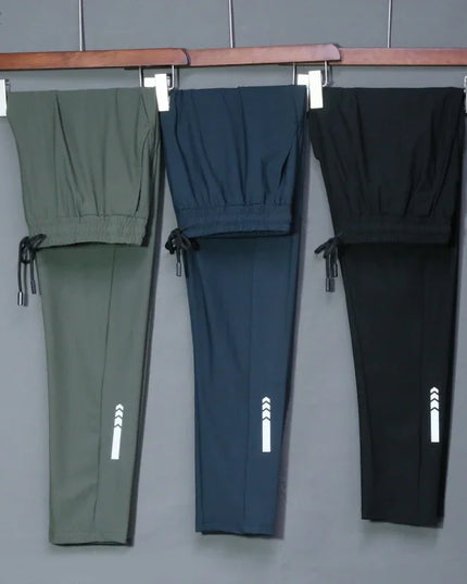 Lightweight Quick-Dry Men's Sweatpants with Elastic Waist