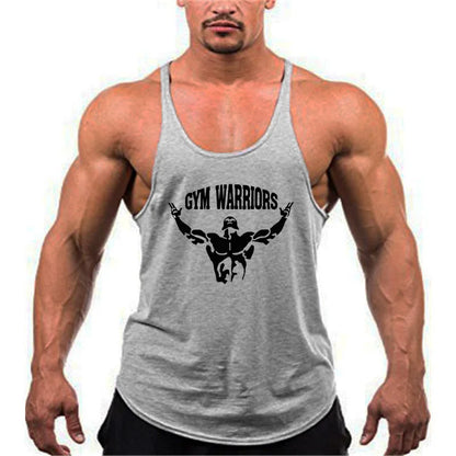 Men's Fitness Tank Top - Sleeveless Bodybuilding Vest