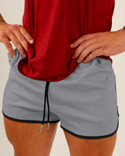 Men's Casual Athletic Shorts - Quick-Drying, Breathable Mesh