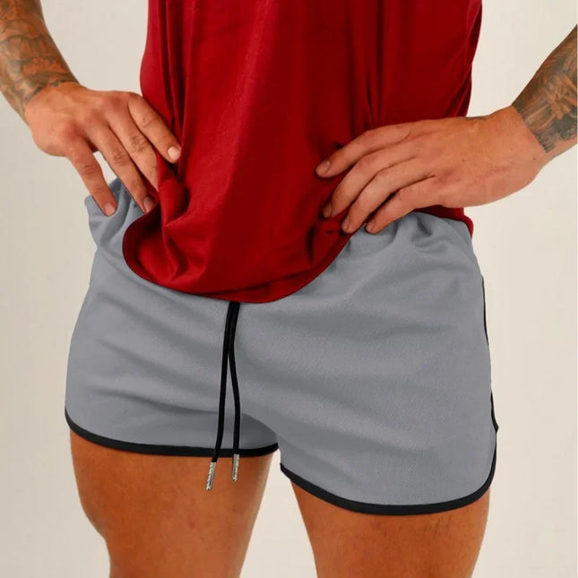 Men's Casual Athletic Shorts - Quick-Drying, Breathable Mesh