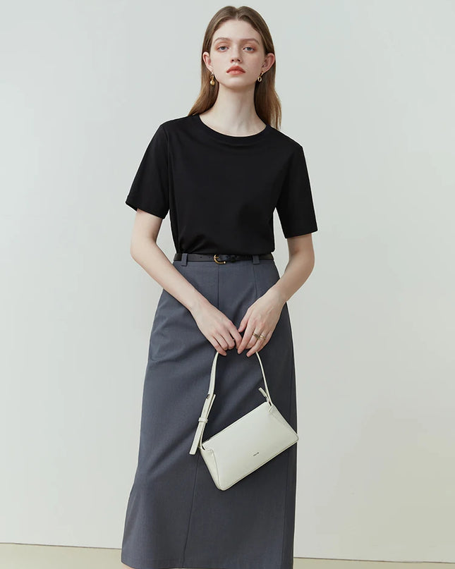 Women's Cotton Round Neck T-Shirt