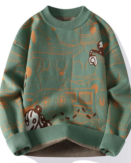 Unisex Long Sleeve Round Neck Sweatshirt