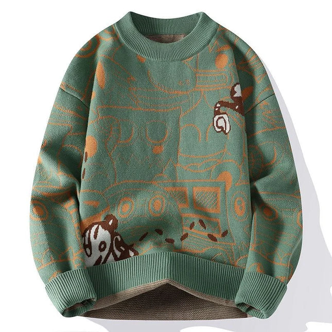 Unisex Long Sleeve Round Neck Sweatshirt