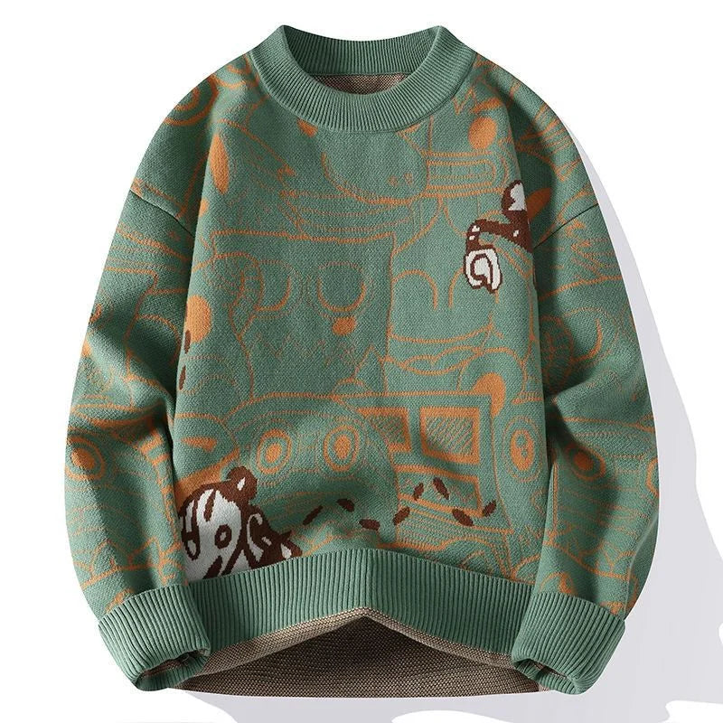 Unisex Long Sleeve Round Neck Sweatshirt