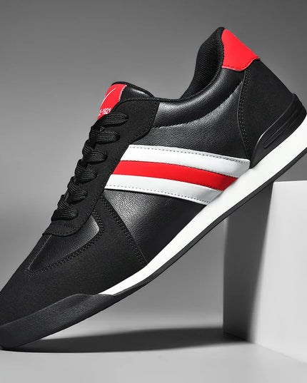 Men's Retro Casual Sneakers with Flat Sole