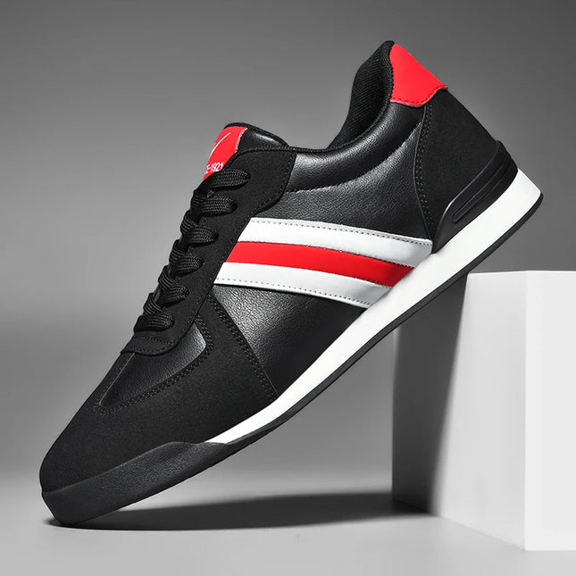Men's Retro Casual Sneakers with Flat Sole