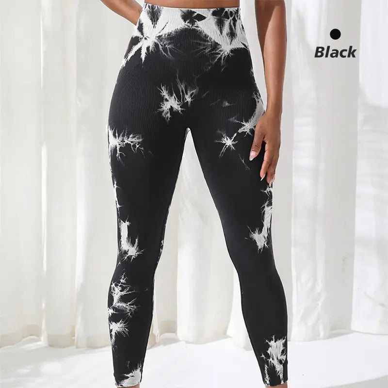High-Waisted Women's Seamless Leggings - Scrunch Butt Lifting Elastic Yoga Pants