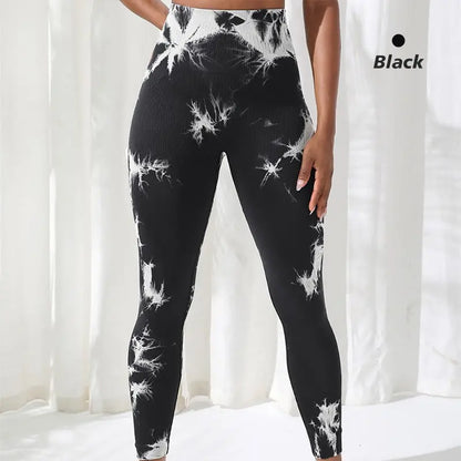 High-Waisted Women's Seamless Leggings - Scrunch Butt Lifting Elastic Yoga Pants