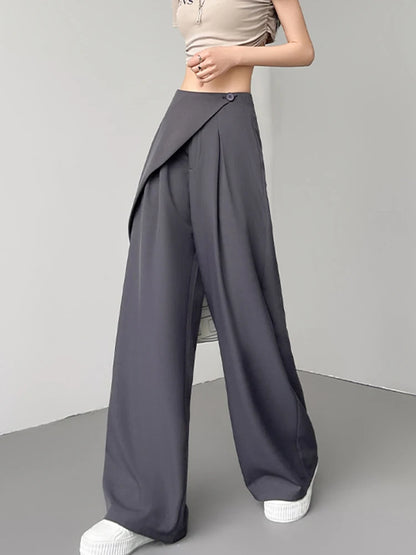 Women's High Waist Wide Leg Casual Pants